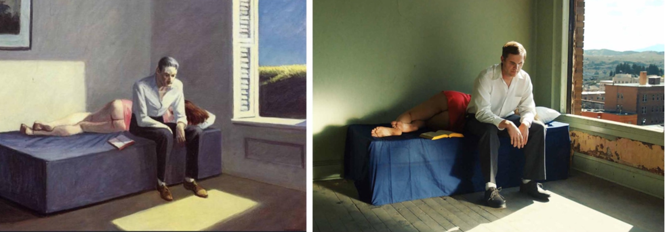 Paesaggi urbani e paesaggi americani, Edward Hopper 